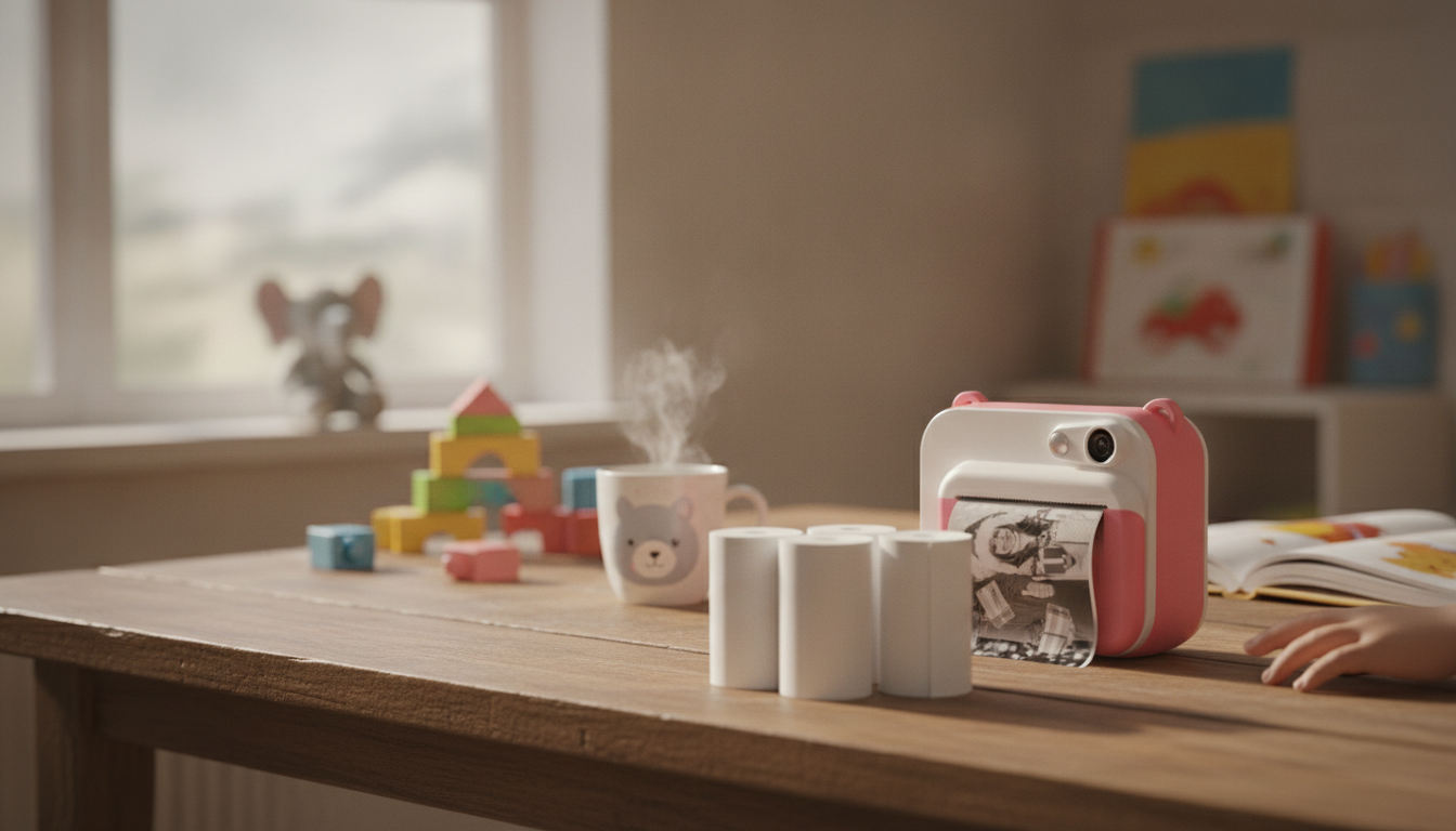 Thermal Paper Rolls for Kids Cameras: 5-Pack Refill Tips